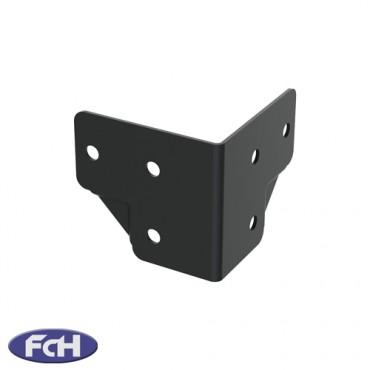 6 Hole L Bracket - 51.5mm x 47mm - Pack of 4